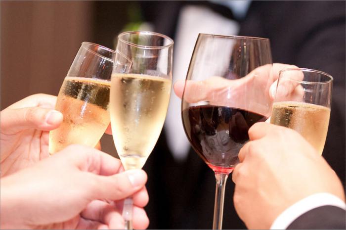 حساب الكحول في حفل الزفاف. صيغة لحساب الكحول