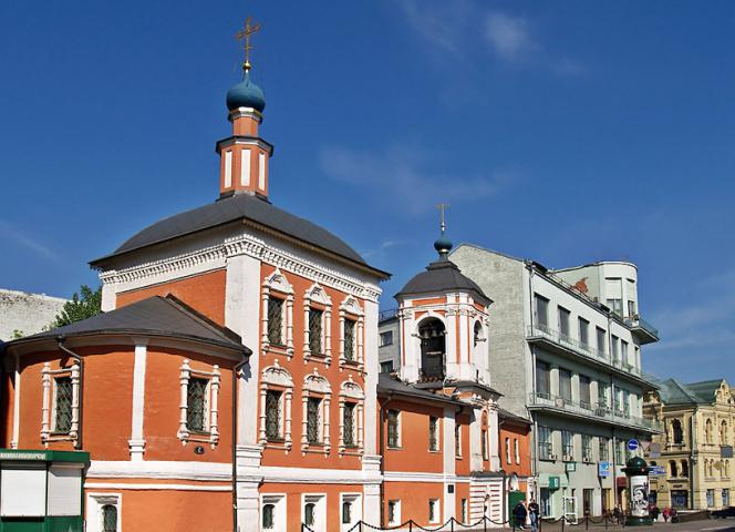 كنيسة القديس نيكولاس في كلينيكوف في موسكو