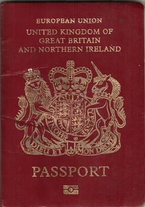 بيانات جواز السفر كاصطدام قانوني
